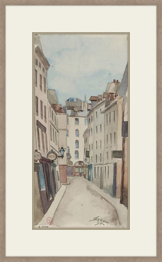 Rue Git le Coeur, F Seguin, 1895