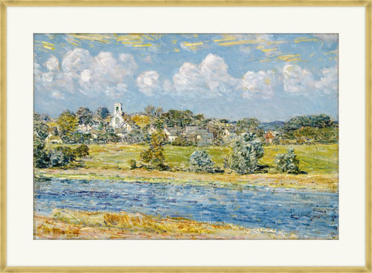 Landscape at Newfields, New Hampshire, Childe Hasaam, 1909