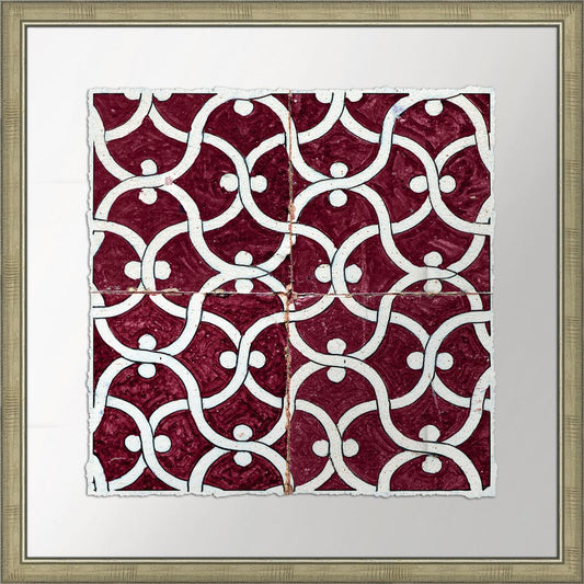 GARDEN VINE IN MARSALA TILES I
