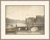 View of the Binnen-Amstel in the Mist, Willem Witzen, 1905