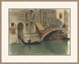 Bridge over a Canal in Venice, Willem Witzen, 1905