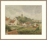 Le Village De Knocke, Camille Pissaro, 1894