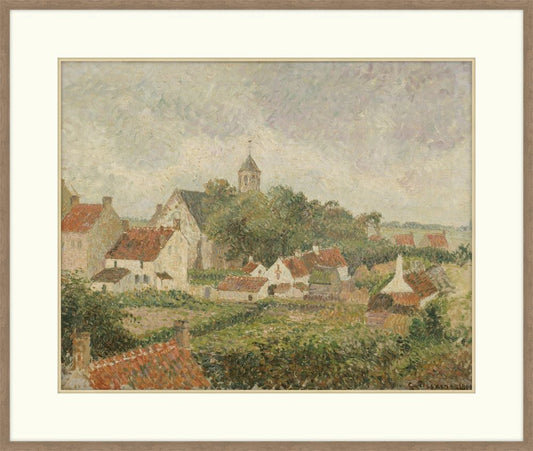 Le Village De Knocke, Camille Pissaro, 1894