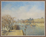 The Lourve - Morning Sunlight, Camille Pissaro, 1901