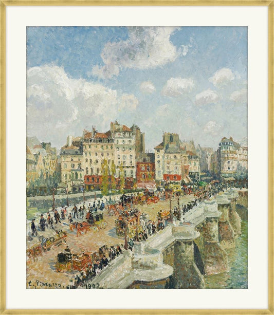 The Pont Neuf, Camille Pissaro, 1893