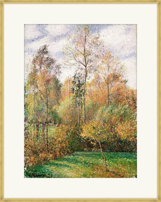 Automme Peupliers, Camille Pissaro, 1895