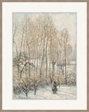 Morning Sunlight on the Snow, Camille Pissaro, 1895