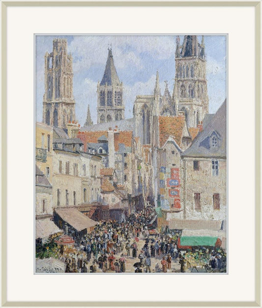 Rue de Epicerie Rouen, Camille Pissaro, 1898
