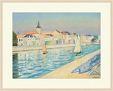 Les Pecheurs a La Ligne, La Chaume, 1921, Albert Marquet