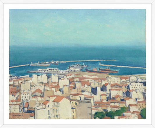 Alger Vue de la Ville, Albert Marquet