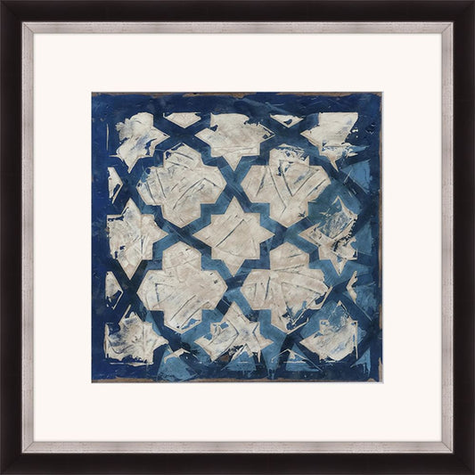 Stained Glass Indigo I