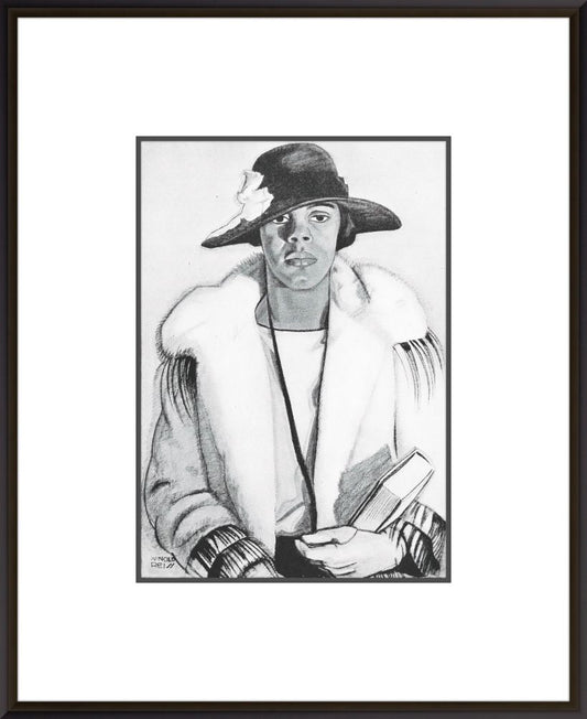 The Librarian by Winold Reiss, 1935