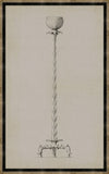 CANDELABRA ON LINEN I