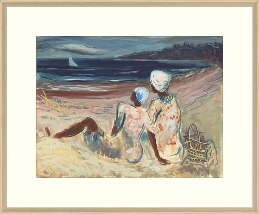 On the Beach by Victor Laredo, 1943