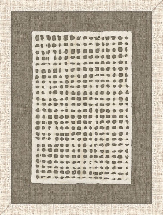 Amate Bark Cream Weave on Flax Linen