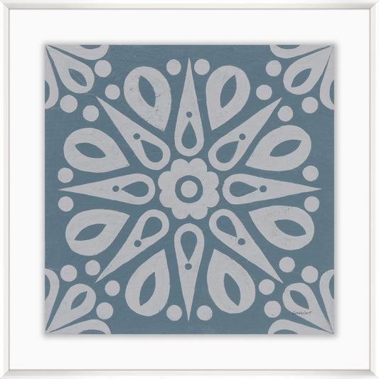 Still Water Blue Tile I