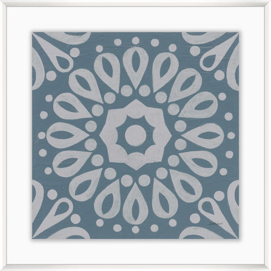 Still Water Blue Tile III