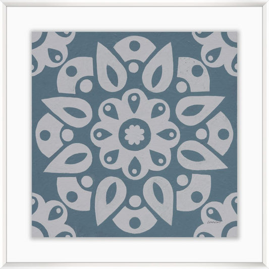 Still Water Blue Tile IV