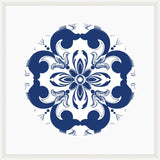 Blue and White Tile Circle IV
