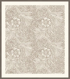 William Morris Marigolds in Café Au lait