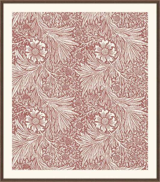 William Morris Marigolds in Cinnamon