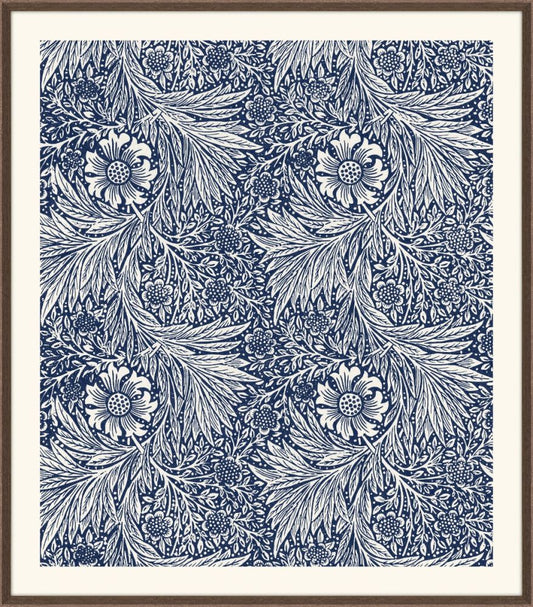 William Morris Marigolds  in Midnight