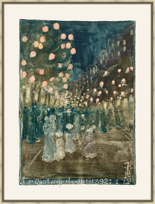 Bastille Day, 1892 by Maurice Prendergast