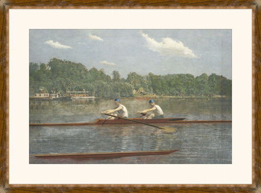 The Biglin brothers Racing by Thomas Eakins, 1872