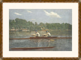 The Biglin brothers Racing by Thomas Eakins, 1872
