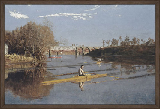 The Champion Single Sculls Thomas Eakins 1871