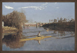 The Champion Single Sculls Thomas Eakins 1871