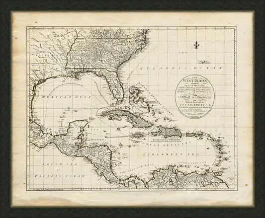 The West Indies and the gulf of Mexico