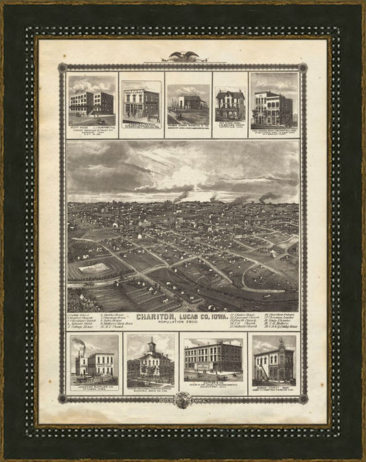 ANDREAS HISTORICAL ATLAS CHARITON IOWA