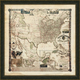 WASHINGTON MAP OF THE US Large