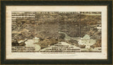BIRD'S-EYE-VIEW OF THE CITY OF BALTIMORE, 1869