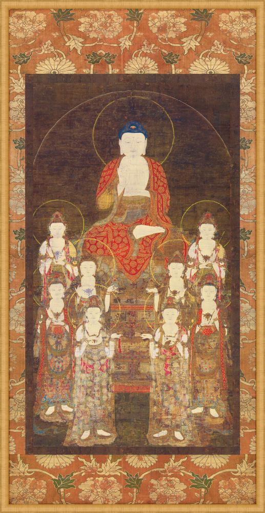 Buddha Amita and the Eight Great Bodhisattvas