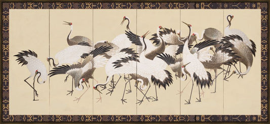Flock of Cranes II