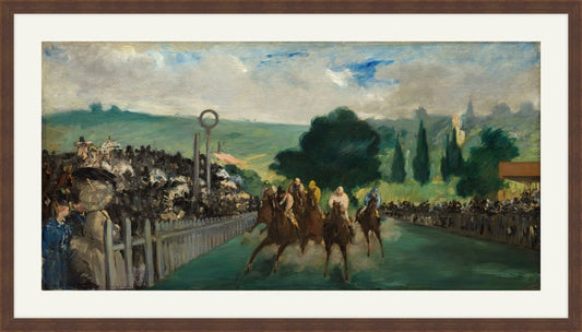 The Races at Longchamp Edward Manet