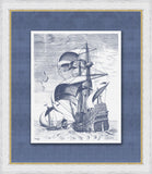 Navy Sailing Vessels II- Armed Three Master on the Open Sea