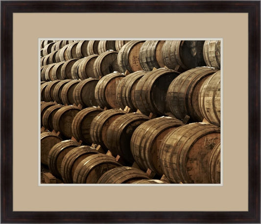 CASKS IN THE WINERY I