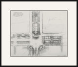 Plan of Chicago, Michigan Ave, 1909 - BW