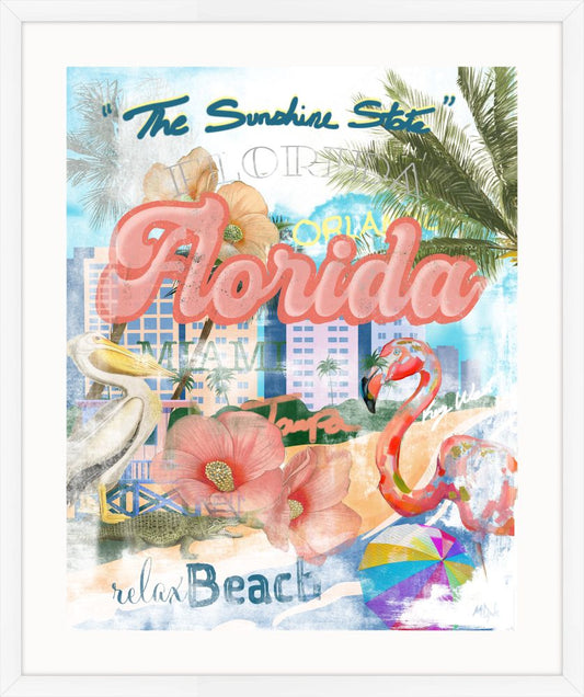 The Sunshine State in Peach