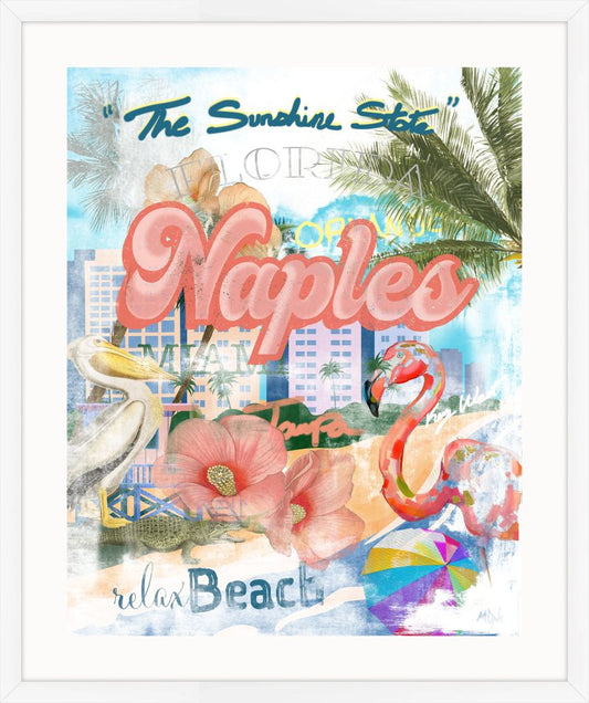 Naples  in Peach