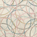 Pastel Hoops I Boxed Canvas