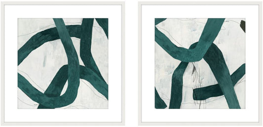 Green Bow Diptych