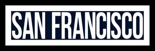 San Francisco in black