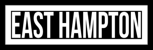 East Hampton in black