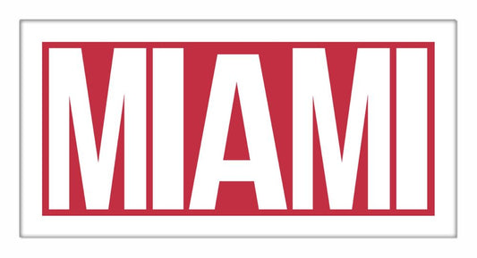 Miami in red