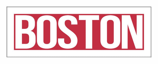 Boston in red