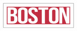 Boston in red
